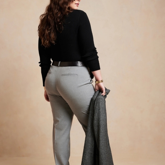 Banana Republic Ryan Curvy Fit Pants - size 14 - Picture 2 of 5